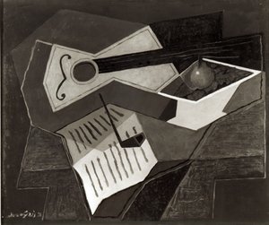ギターとフルーツボウル、1926